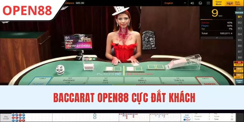 Baccarat OPEN88 - Siêu Phẩm Đổi Thưởng Hấp Dẫn Nhất